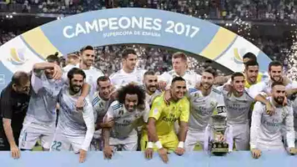 ”Ronaldo-less” Real Madrid Defeat Barcelona Again To Win Spanish Super Cup